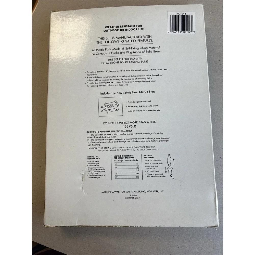 Kurt Adler item description